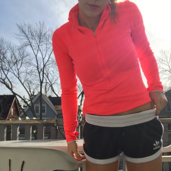coral nike sweater